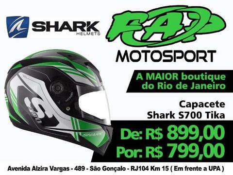 Capacete Shark Moto S700 Tika KGW