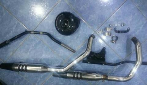 Escapamento original Harley Davidson Forty Eight 2016