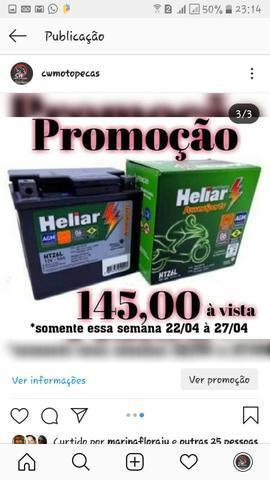 Bateria para moto 5Ah Heliar (Nova)