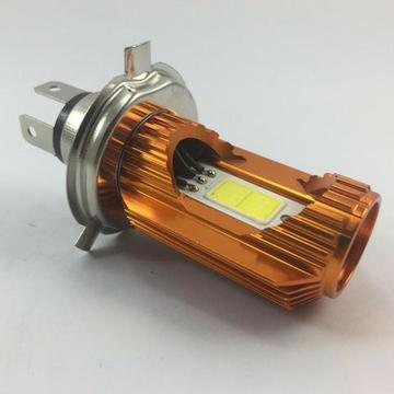 Lampada Farol Led Moto 8500k H4 12v Sem Reator Tipo Xenon