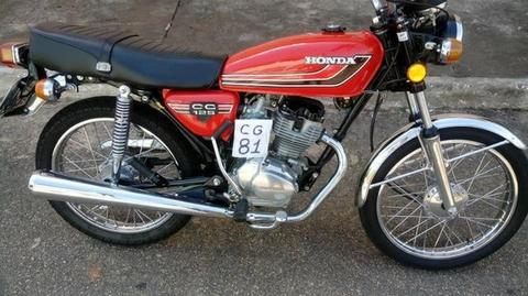 Honda Cg - 1981