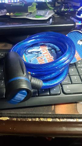 Cadeado Corrente Espiral Para Moto Capacete Jett Cell