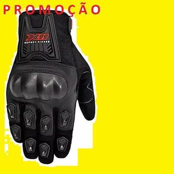 Luva Moto X11 Blackout Masculina Proteção