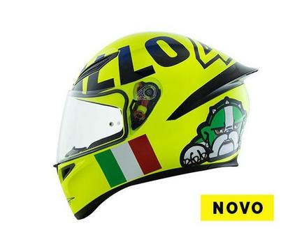 Capacete AGV K1 Mugello Amarelo Fluor (12x Sem juros no cartão)