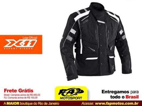 Jaqueta X11 Moto Impermeável Parka Travel / Frete Grátis Brasil