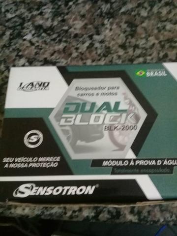 Vendo um bloqueador sensotron com sensor de presença para moto novo na caixa