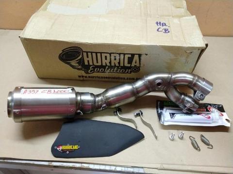 Ponteira esportiva HR Hurricane/ Honda CB 1000