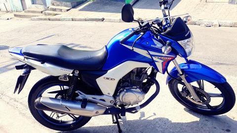 Moto Cg Titan 150 EX Azul - Moto em excelente estado toda original - 2014