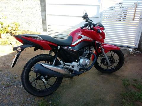 Vendo ou troco titan 160 ano 2018 com alarme e em dias - 2018