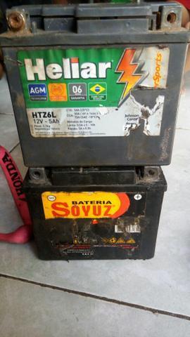 Bateria de moto usada