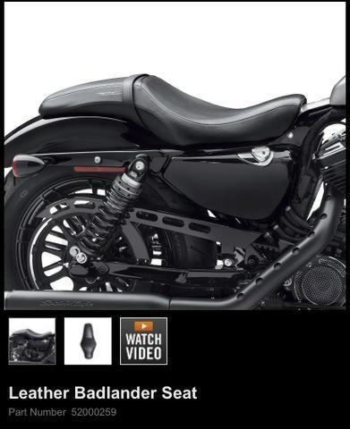 Banco badlander Harley Davidson - Original