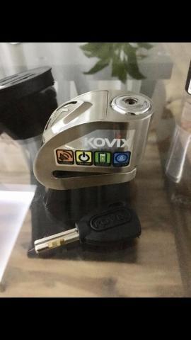 Trava disco com alarme para motos Kovix KD6