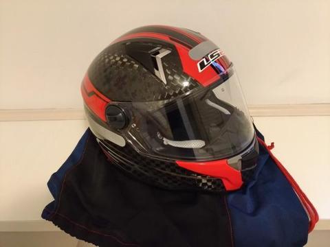 Capacete LS2 FF396 CR1 Carbon tamanho 58