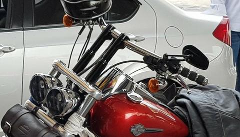 Guidão T Bar e Riser com Extensor Original Harley Davidson