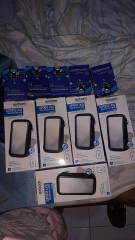 Kit motoboy . suporte de celular e carregador para moto