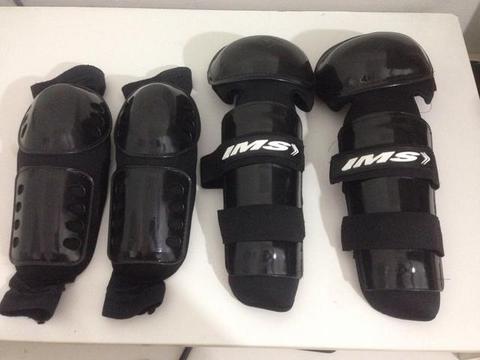 Cotoveleira + Joelheira motocross IMS