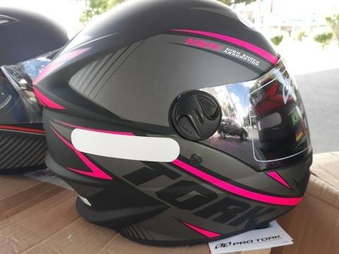 Capacete R8 Feminino Casco Injetado em ABS Estilo Esportivo