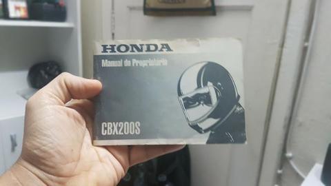 Manual moto Honda CBX200S Strada