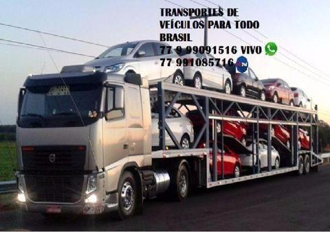 Transporte veiculos para todo Brasil