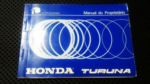 Moto Turuna - Manual do Proprietário ano modelo 82/83/84
