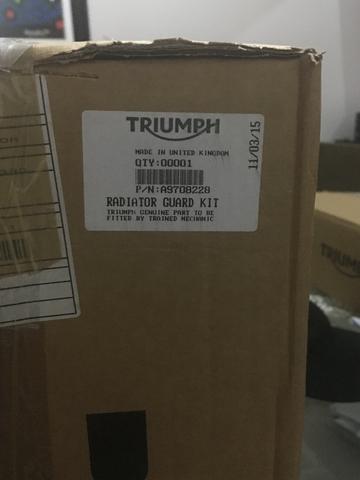 Kit de Proteção do Radiador Triumph Tiger 1200
