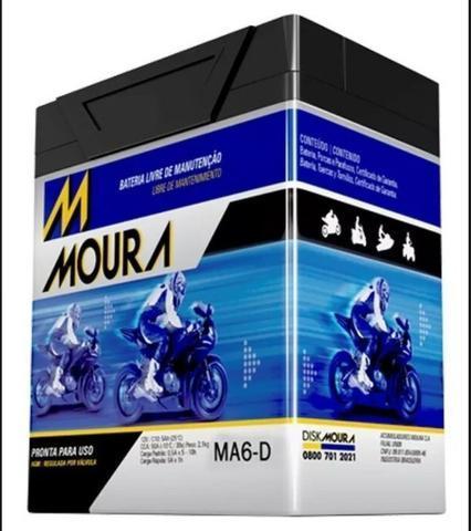 Bateria Moura Gel Moto 6Ah 12V - Entrega grátis - Aceitamos cartão