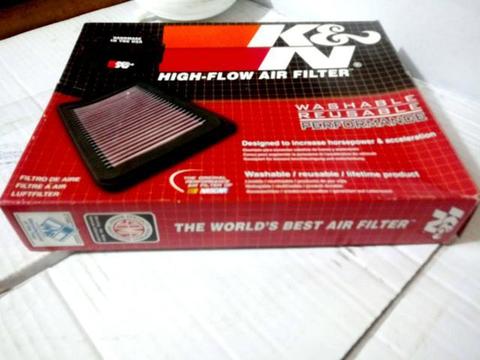 Filtro de ar esportivo K&N para Kawasaki Ninja 250 e 300