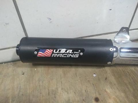 Vendo cano Esportivo USA RACING. fan 160, Titan 160, freios