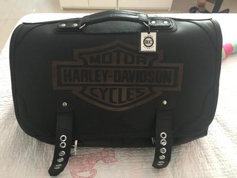 Bolsa em couro Harley Davidson -nova sem uso