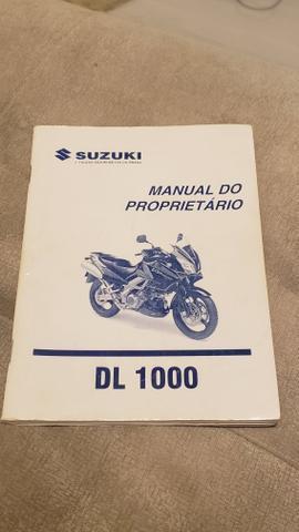 Manual da Suzuki DL 1000