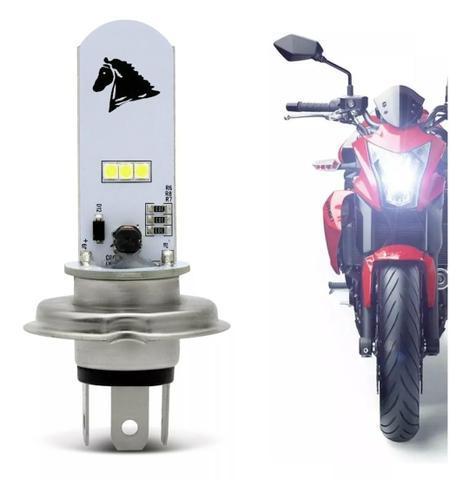 Lampada super led h4 moto