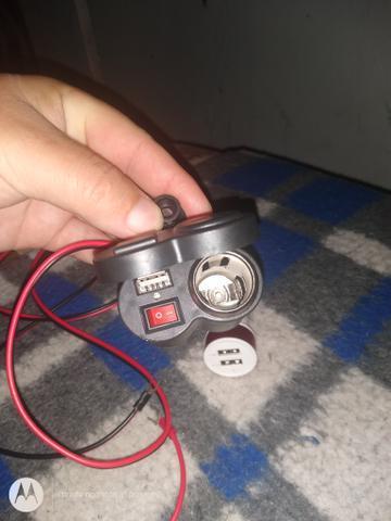 Carregador Celular Gps Acendedor Cigarro