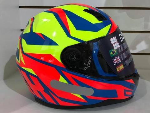 Capacete Norisk FF391 Cutting colorido