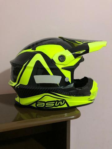 Vendo ou troco capacete Asw Concept