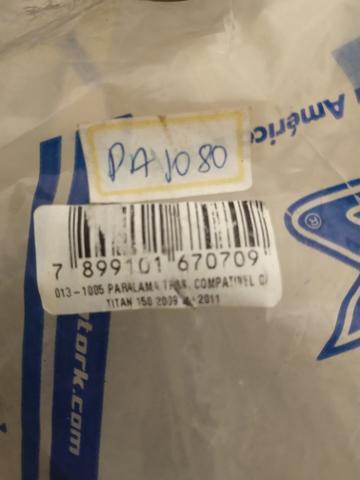 Paralama traseiro Titan 150 2009/11