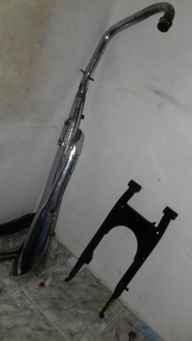 Bacalhau balança e Escapamento