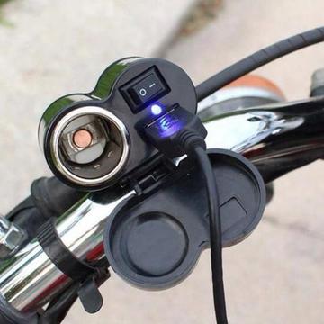 Carregador USB para Moto