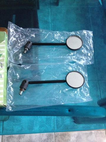 Par de mini retrovisores articulados