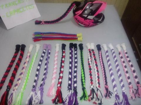 Tranças para Capacete