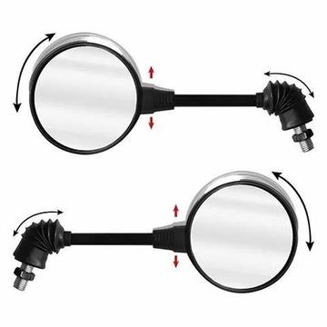 Retrovisor redondo que dobra