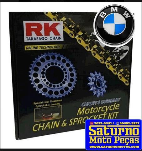 Kit relação transmissão Bmw 650 todas promoção oferta Saturno Mecanico