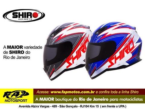 Capacete Shiro Atlanta SH-881 Cores