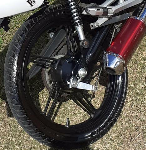 Troco roda da fan por pe de galinha