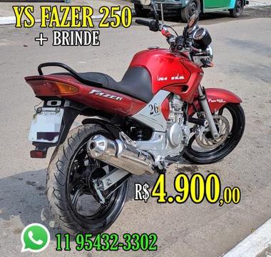 Yamaha YS Fazer 250cc - 2006 + Brinde - 2006