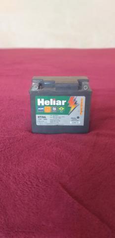 Bateria Heliar nova para moto