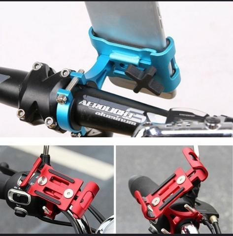 Suporte celular pra moto/bike em aluminio
