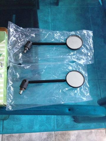 Par de mini retrovisores articulados