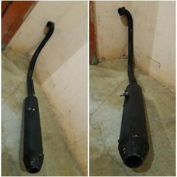 Vendo escape alumínio top ybr e factor por 150reais??