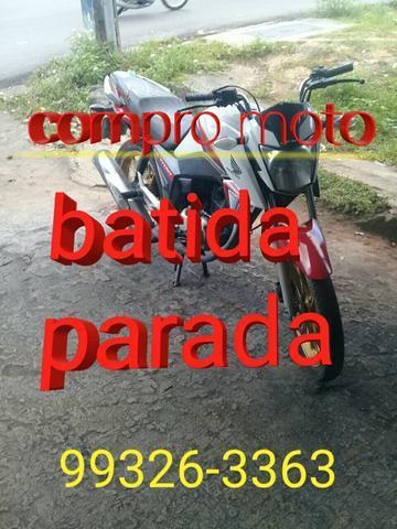 Coompro/motoBatida parada atrasada quebrada