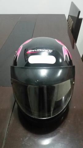 Capacete san marino n°58 - r$ 80,00